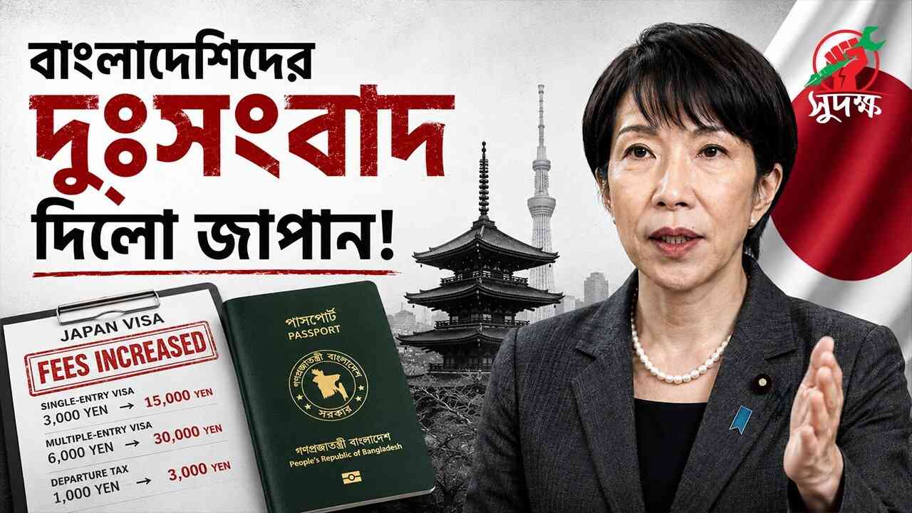 বাংলাদেশিসহ বিদেশিদের জন্য দুঃসংবাদ দিলো জাপান!