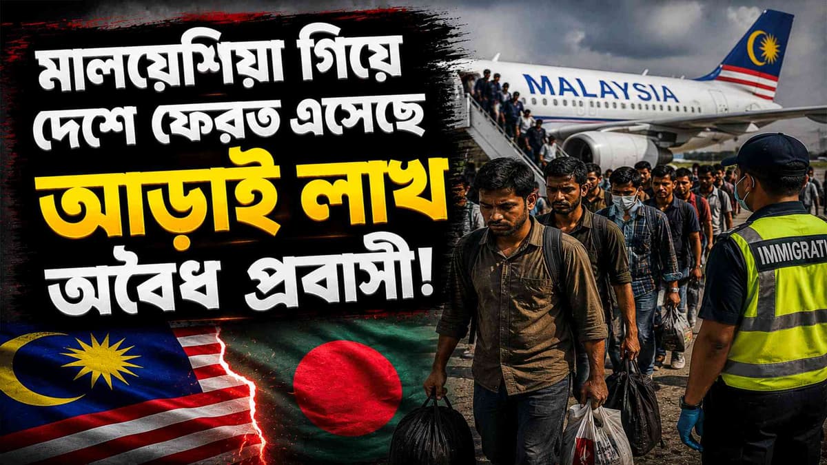 মালয়েশিয়া থেকে ২ লাখ ৪২ হাজারের বেশি অবৈধ প্রবাসীকে দেশে ফেরত