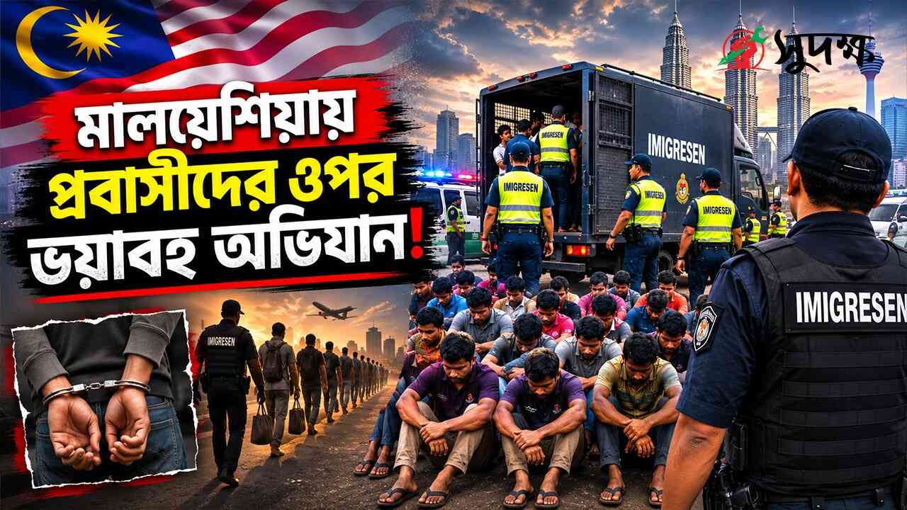 আবারও মালয়েশিয়ায় ৪১ হাজার ৫৯৬ অবৈধ প্রবাসী আটক!