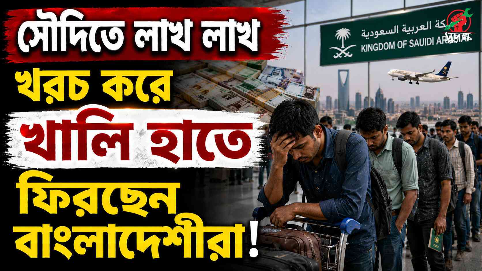 সৌদিতে লাখ লাখ টাকা খরচ, শেষে জেল খেটে দেশে ফিরছেন বাংলাদেশিরা!