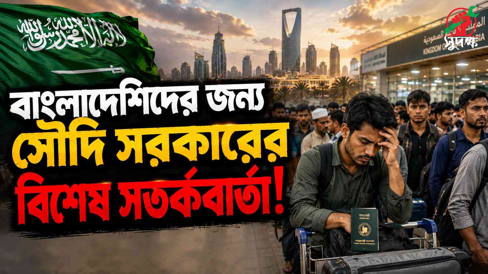 বাংলাদেশিদের জন্য সৌদি সরকারের সতর্কবার্তা! এক সপ্তাহেই গ্রেপ্তার ১৪ হাজার