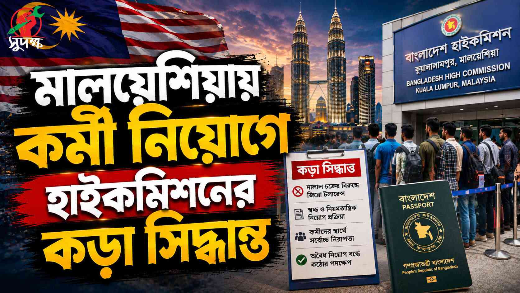 মালয়েশিয়ায় কর্মী নিয়োগে স্বচ্ছতা নিশ্চিত করতে হাইকমিশনের কড়া নজরদারি