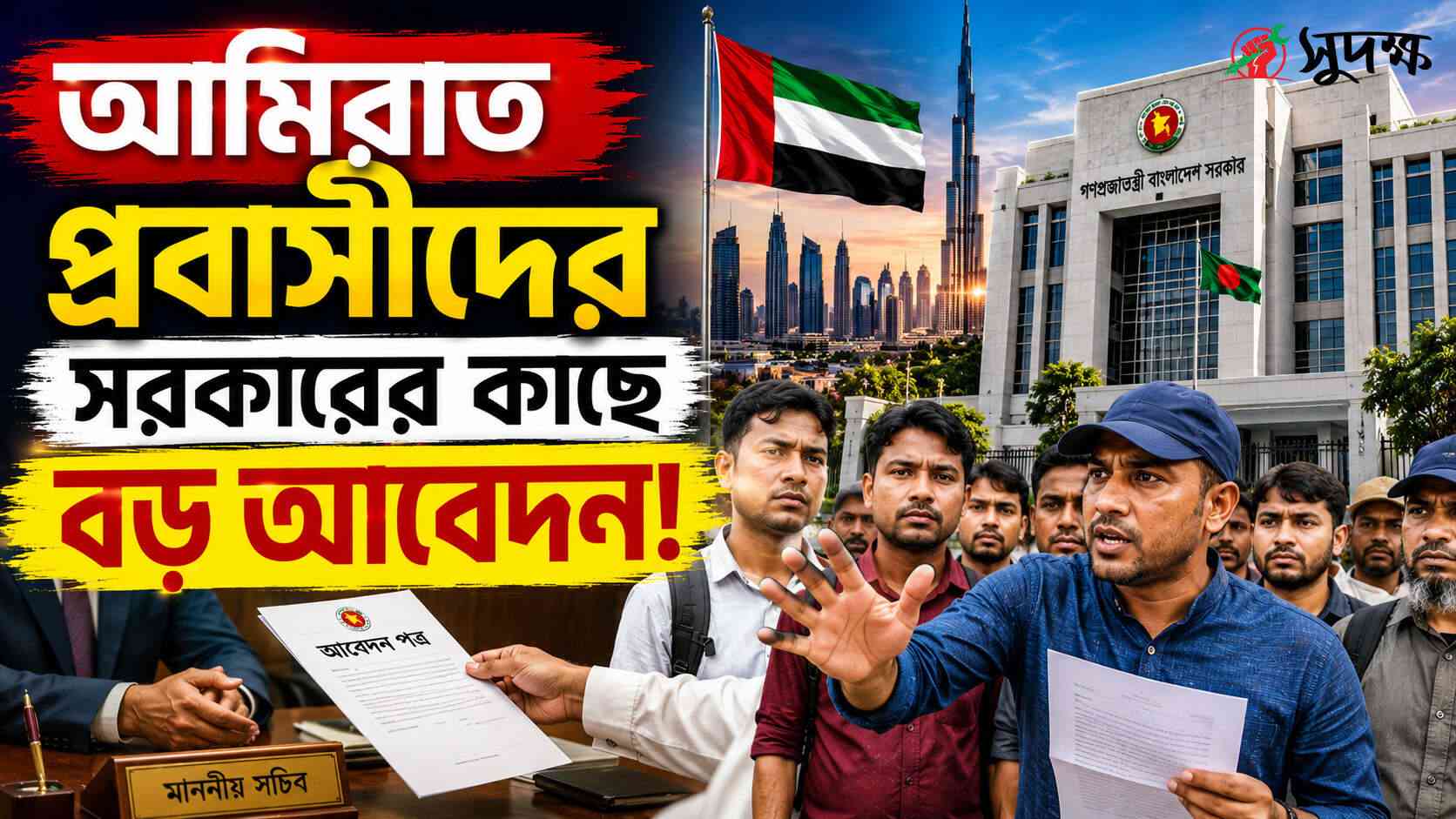 আমিরাত প্রবাসীদের সরকারের কাছে বড় ১৫ দাবি, ফিরতে পারবেন আটকে পড়া প্রবাসীরা?